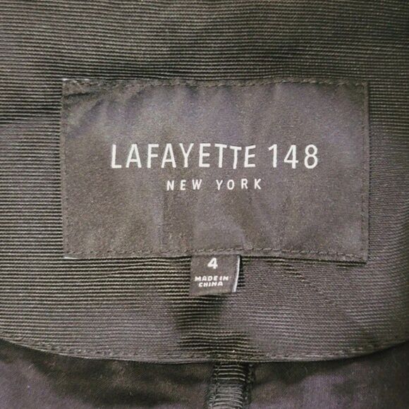 LAFAYETTE 148 New York Shiraz Tweed PRIA Taverna Two-Way Zip Jacket - Picture 11 of 13